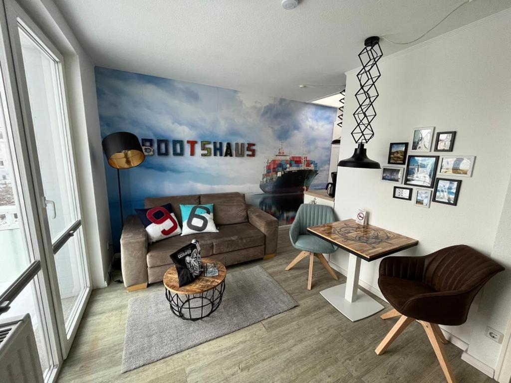 Bootshaus Appartements คุกซ์ฮาเวน ภายนอก รูปภาพ