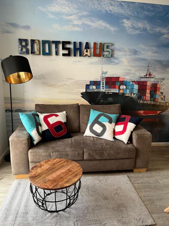 Bootshaus Appartements คุกซ์ฮาเวน ภายนอก รูปภาพ