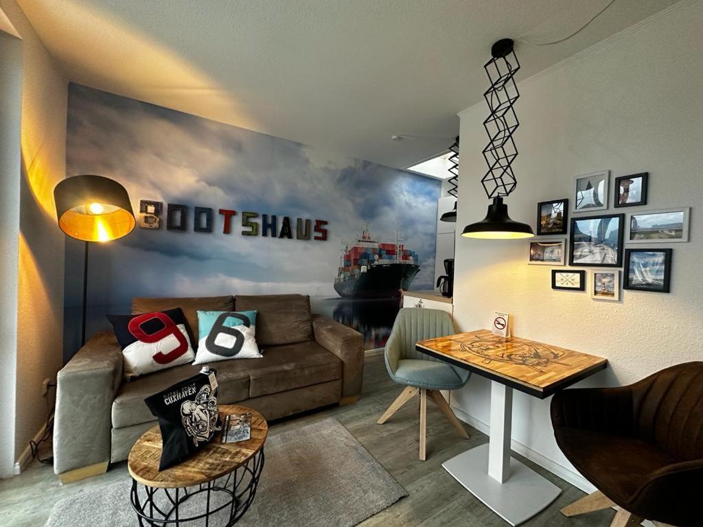 Bootshaus Appartements คุกซ์ฮาเวน ภายนอก รูปภาพ